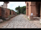 01611 ostia - regio ii - decumanus maximus - hoehe theater - bli ri westen - li - fragment des arco onorario di caracalla.jpg